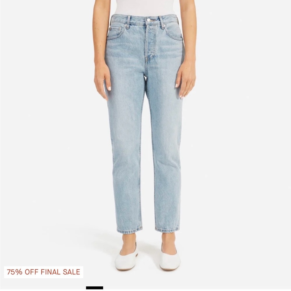 Everlane The Curvy '90s Cheeky Straight High-Rise Jean